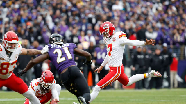Former Georgia Tech kicker Harrison Butker